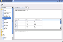 Executing an SQL query